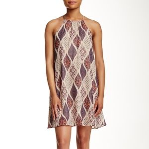 Geo Abstract Shift Dress